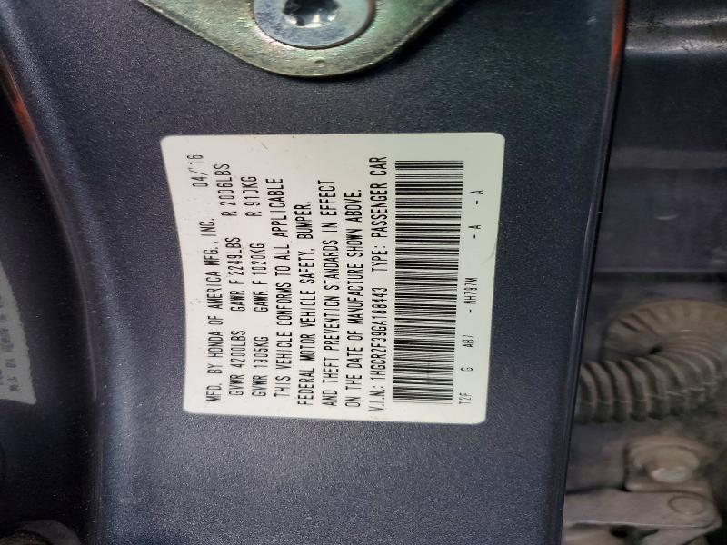2016 Honda Accord lx