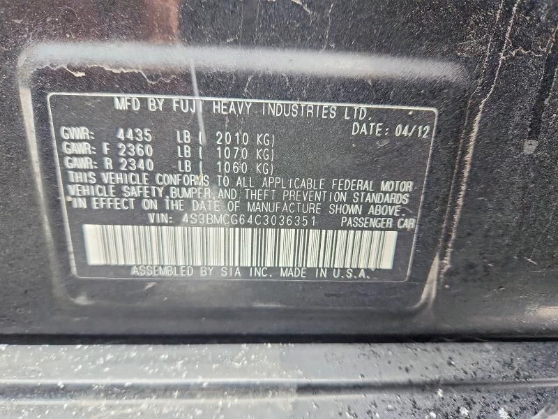 2012 Subaru Legacy 2.5i Premium