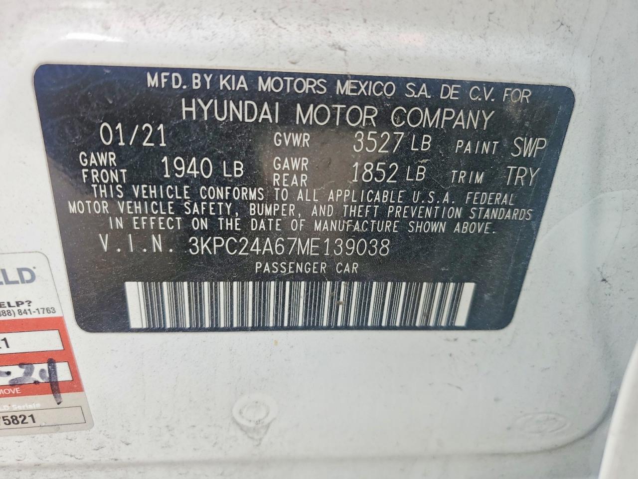 2021 Hyundai Accent se