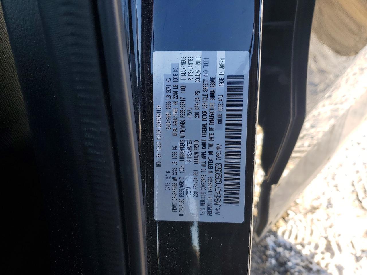 2016 Mazda Cx-5 Touring