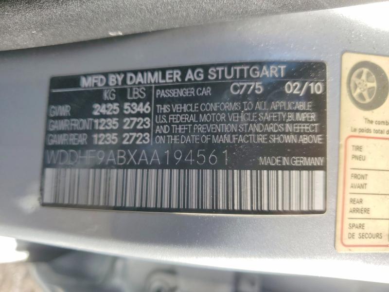 2010 Mercedes-Benz E 550 4matic