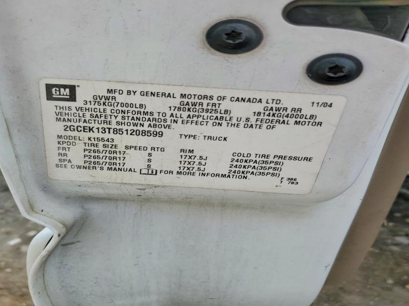 2005 Chevrolet Silverado K1500