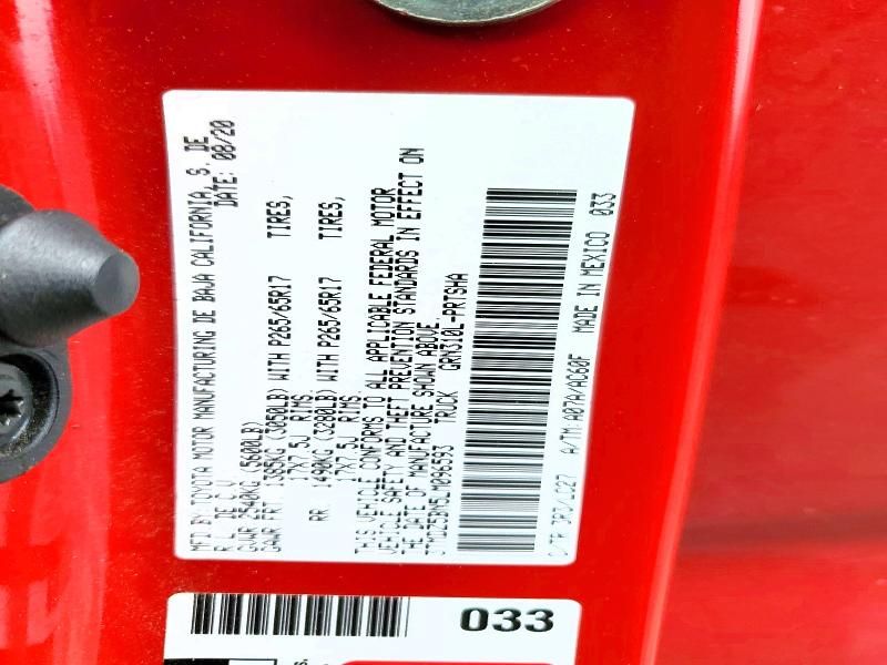 2020 Toyota Tacoma Double cab