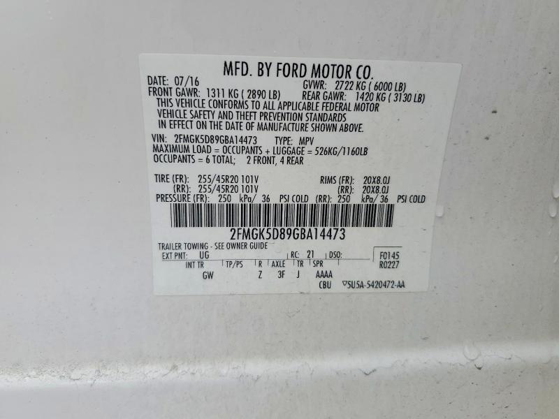 2016 Ford Flex Limited