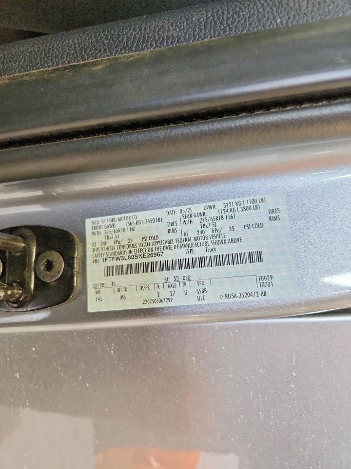 2025 Ford F150 XLT