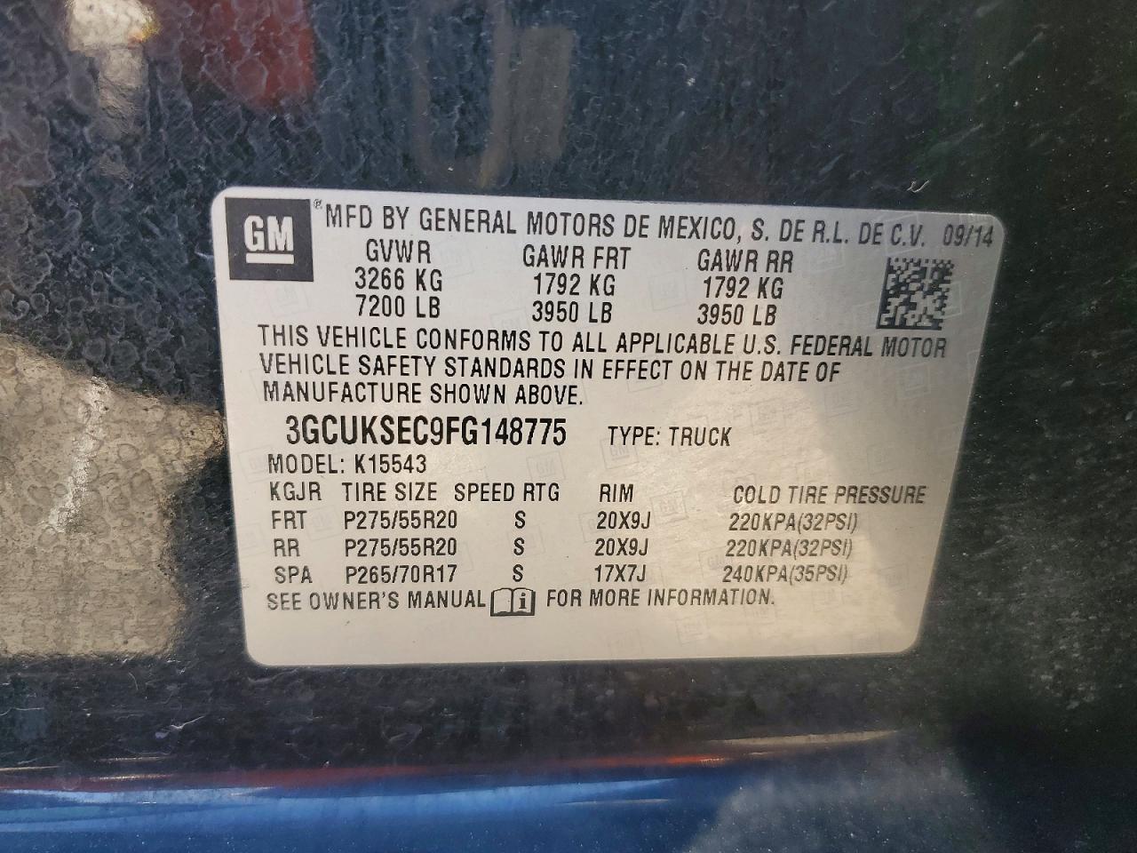 2015 Chevrolet Silverado K1500 LTZ