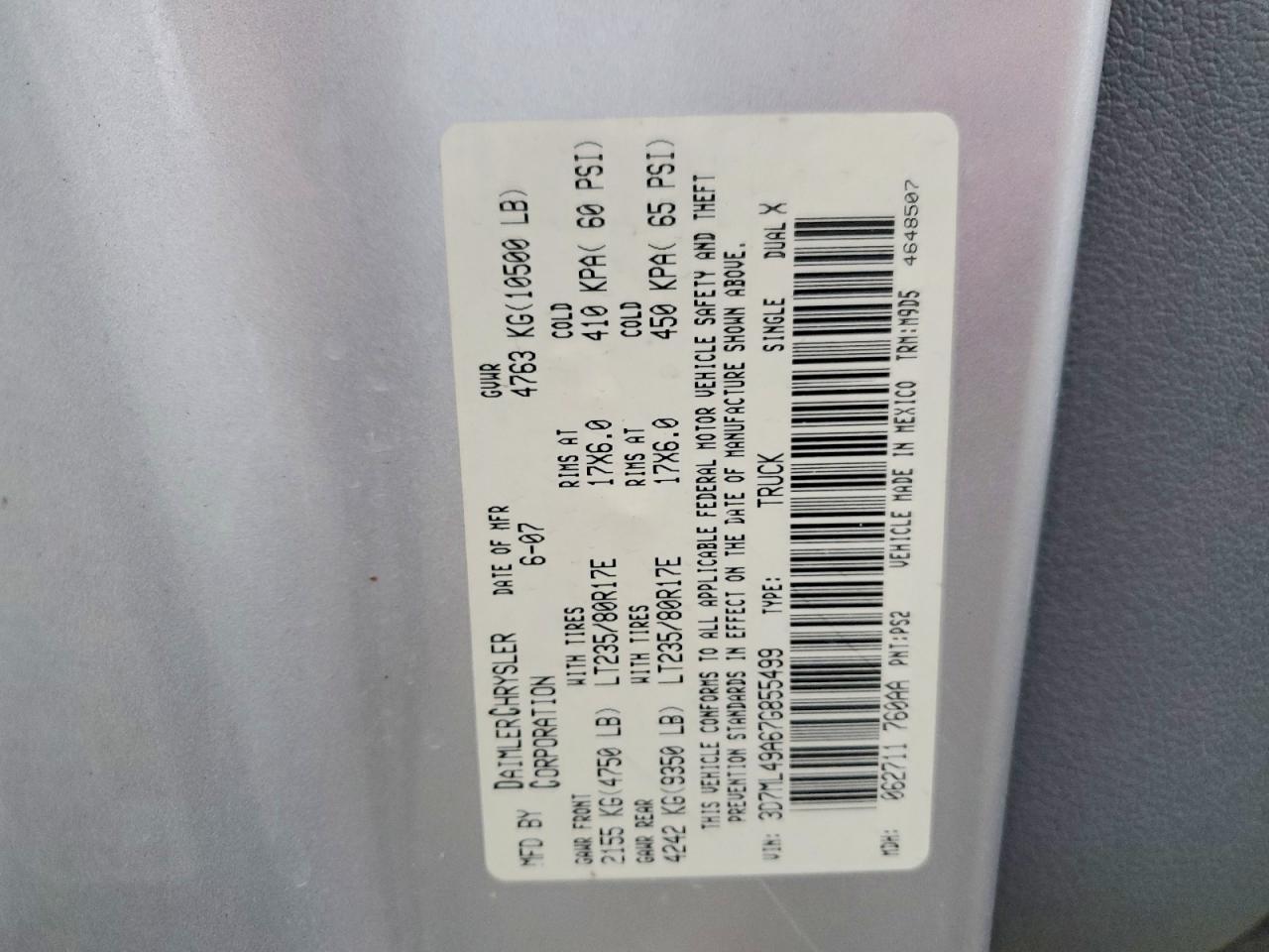 2007 Dodge RAM 3500