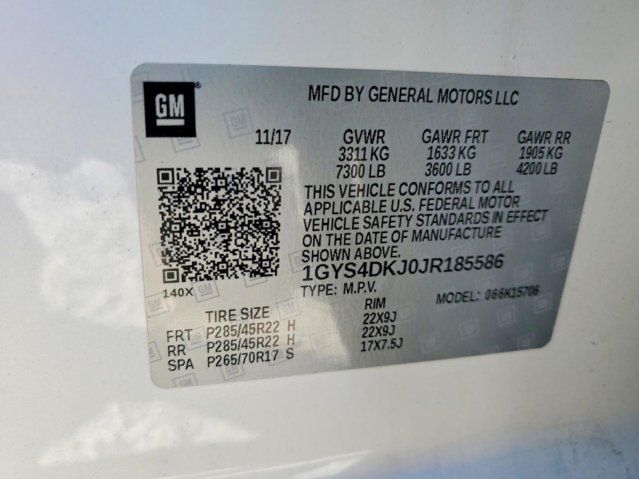 2018 Cadillac Escalade Platinum
