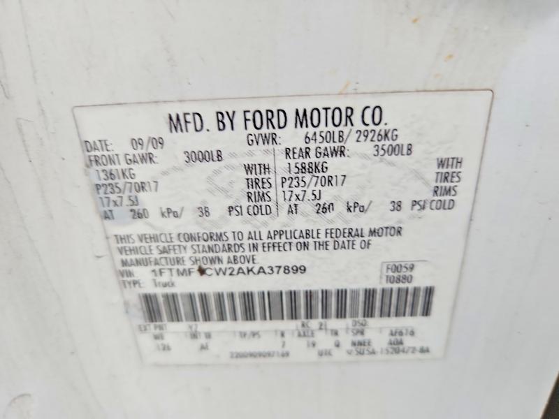 2010 Ford F150