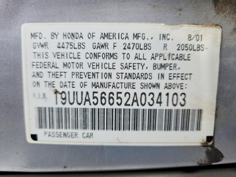 2002 Acura 3.2tl