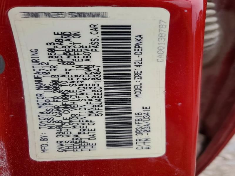 2013 Toyota Corolla Base