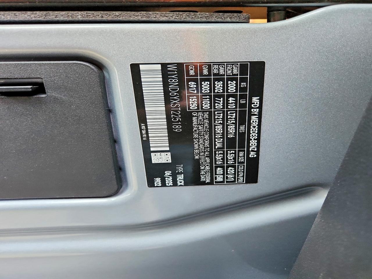 2025 Mercedes-Benz 2025 Mercedes Benz Sprinter 3500 XD Delivery Van