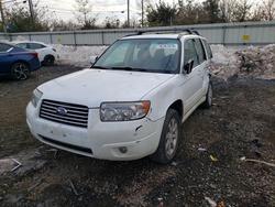 Subaru Forester salvage cars for sale: 2008 Subaru Forester 2.5x Premium