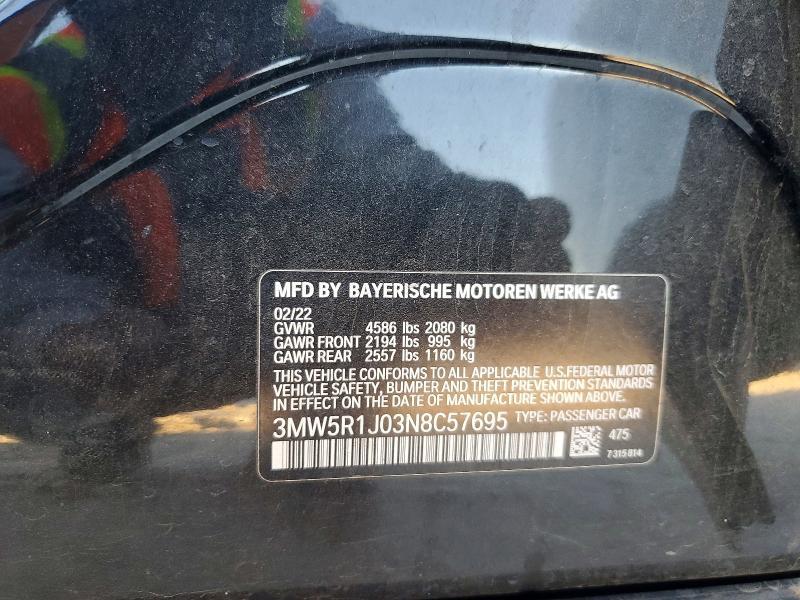 2022 BMW 330i na