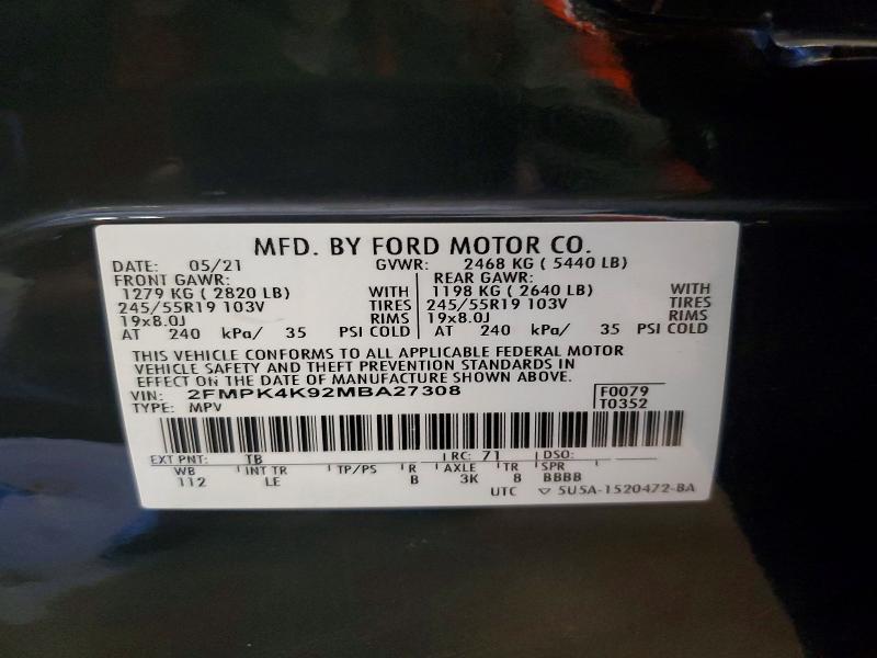 2021 Ford Edge Titanium