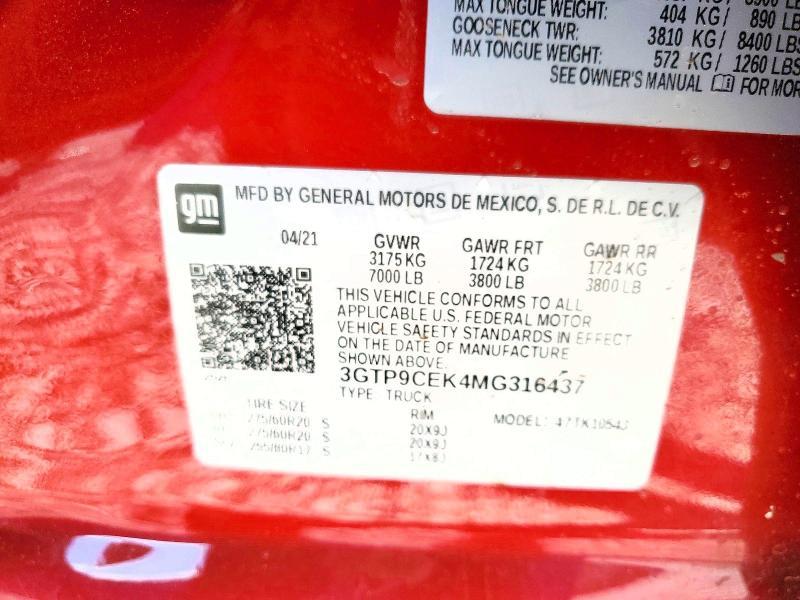 2021 GMC Sierra K1500 Elevation