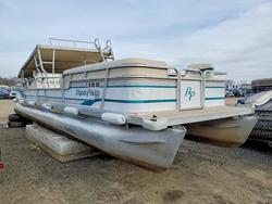 Salvage boats for sale at Conway, AR auction: 1995 Arrow Glass/gmi Godfrey-Pontoon Boat