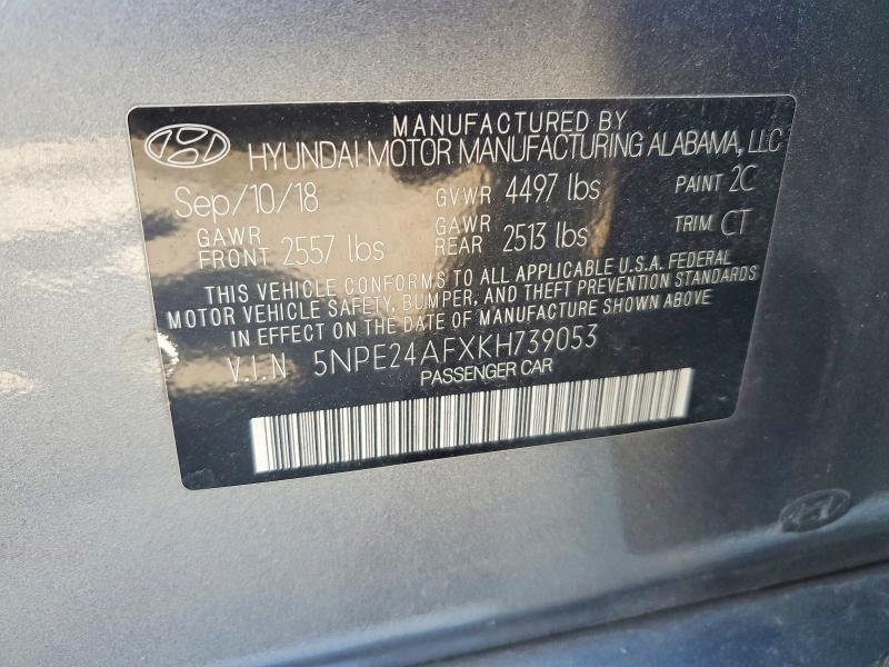 2019 Hyundai Sonata se