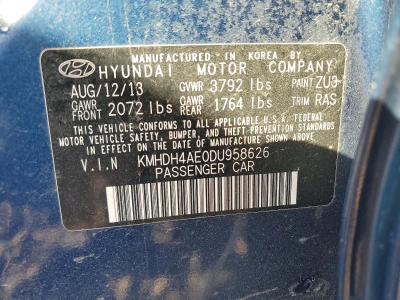 2013 Hyundai Elantra gls