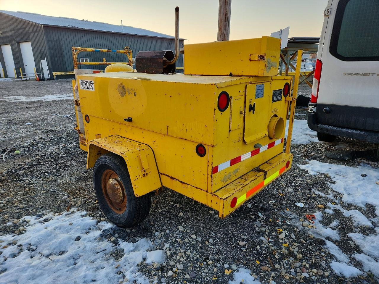 1996 Hesc O Mobile Power Unit 155010 Manhole Support Trailer