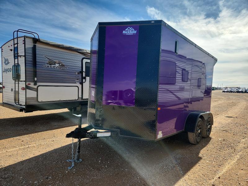 2026 Rock Solid 7x12ta Enclosed Cargo Trailer