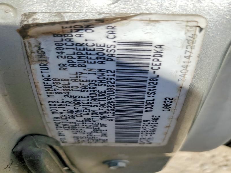 2000 Toyota Camry ce