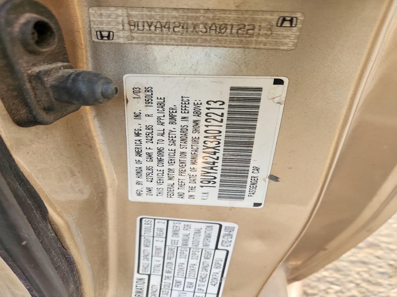 2003 Acura 3.2cl