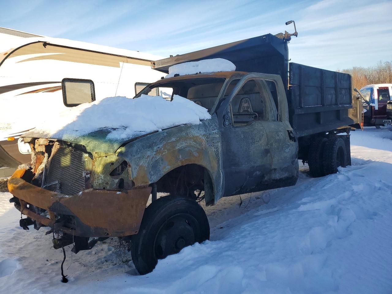 2002 Ford F450 Super Duty Dump Truck