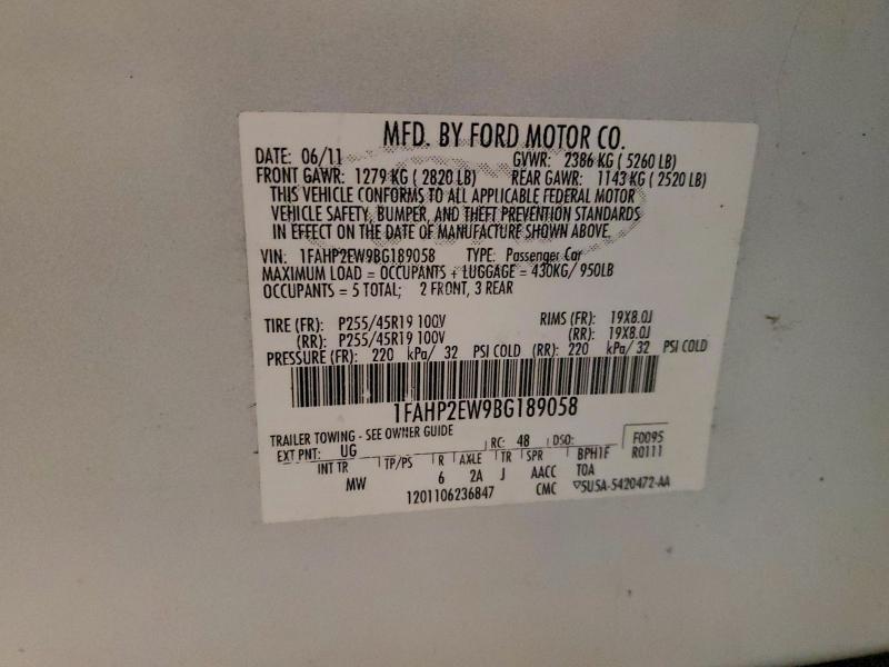 2011 Ford Taurus sel