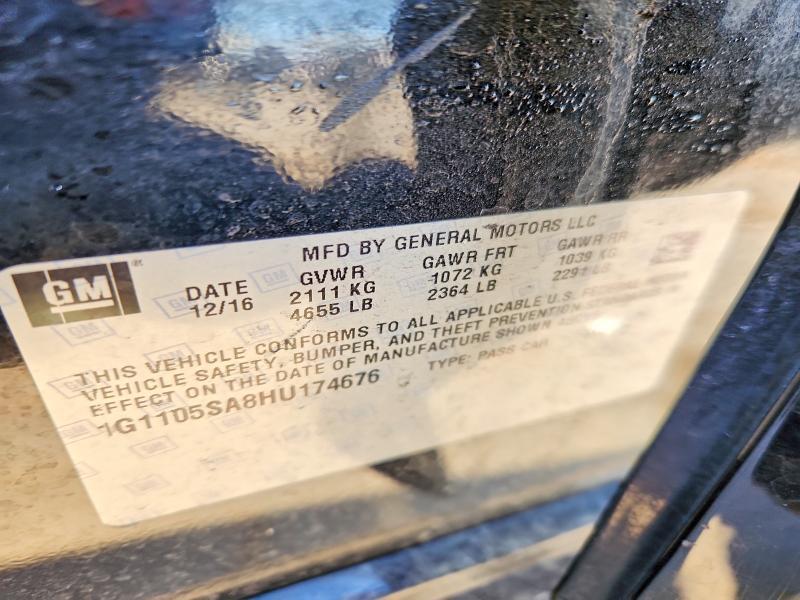 2017 Chevrolet Impala lt