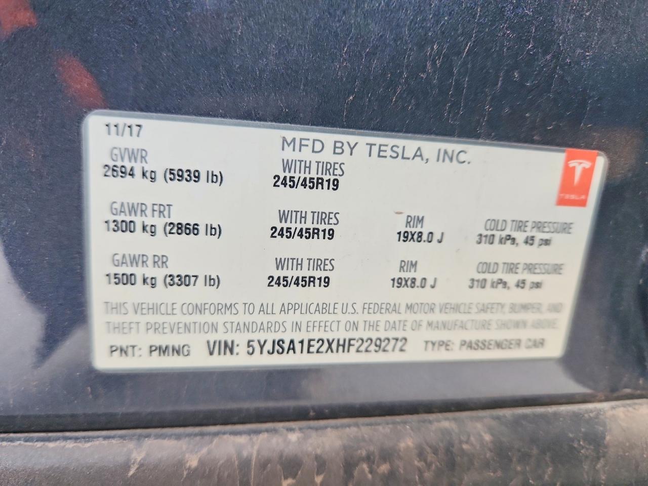2017 Tesla Model s