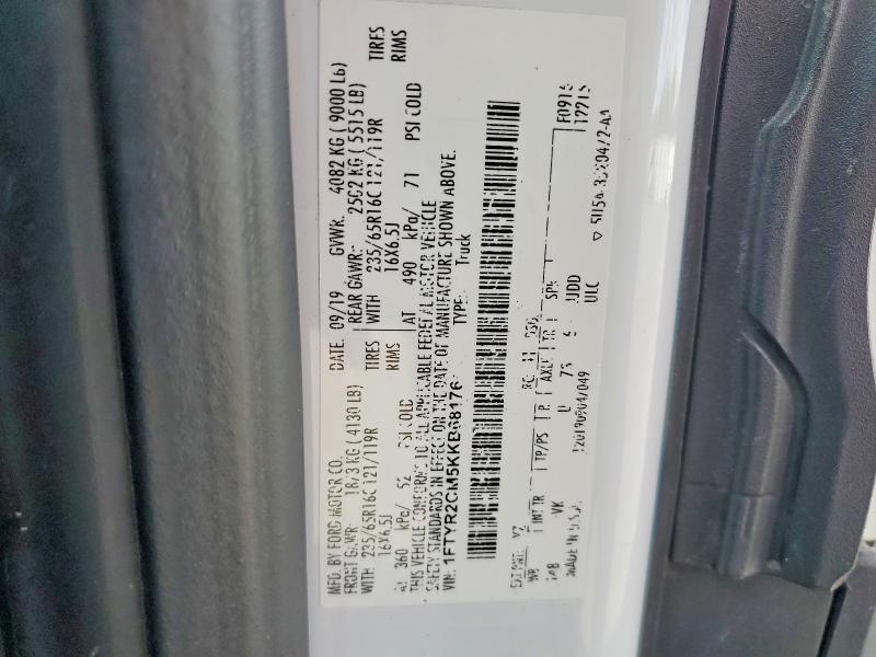 2019 Ford Transit T-250