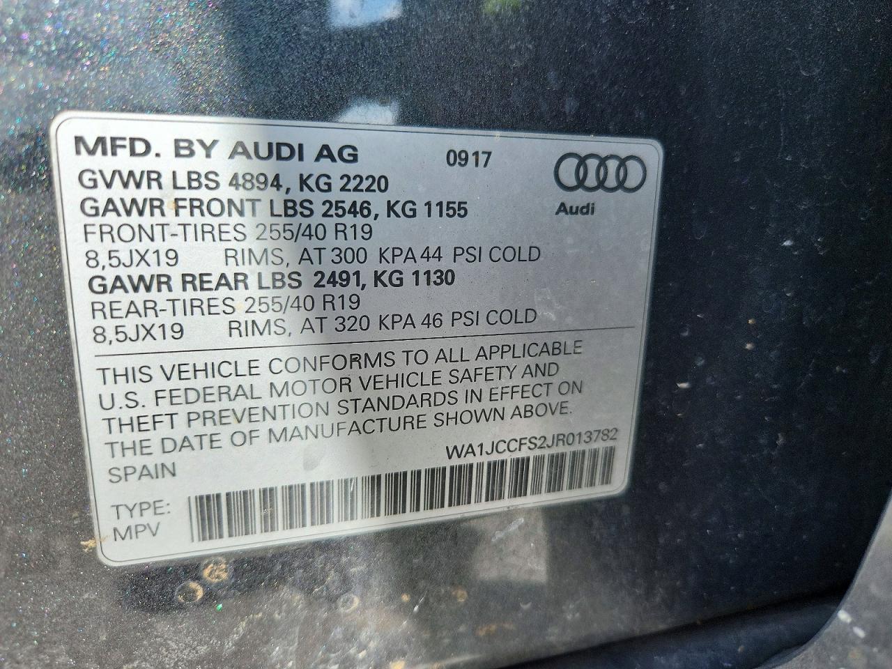2018 Audi Q3 Premium Plus
