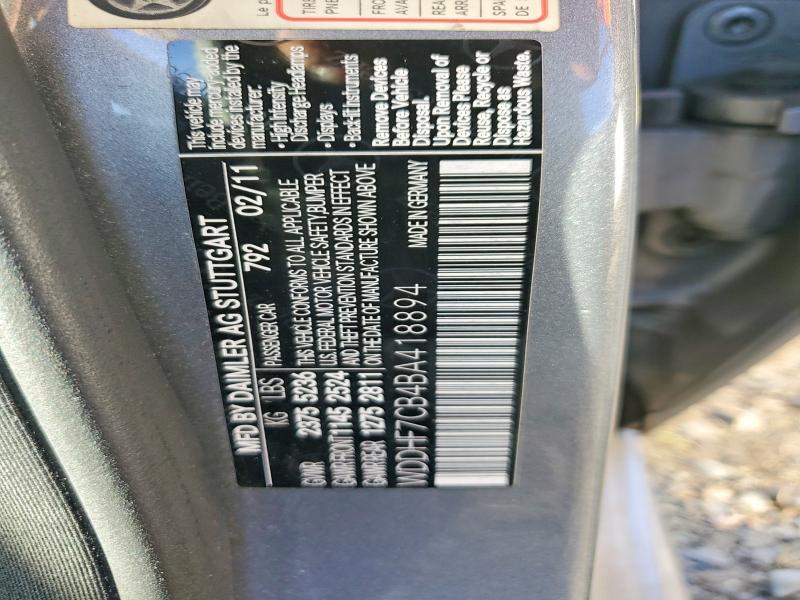 2011 Mercedes-Benz E 550