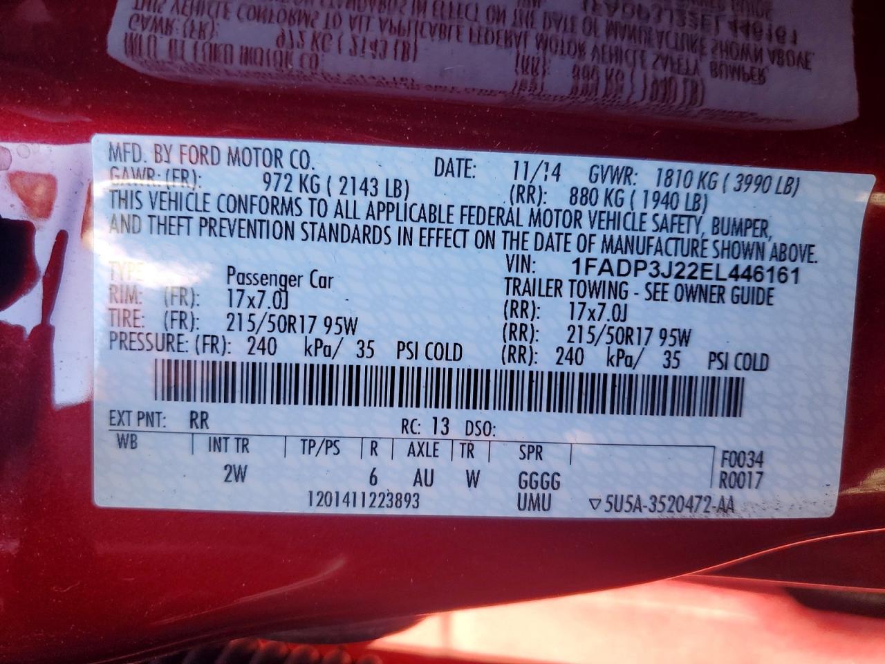 2014 Ford Focus Titanium