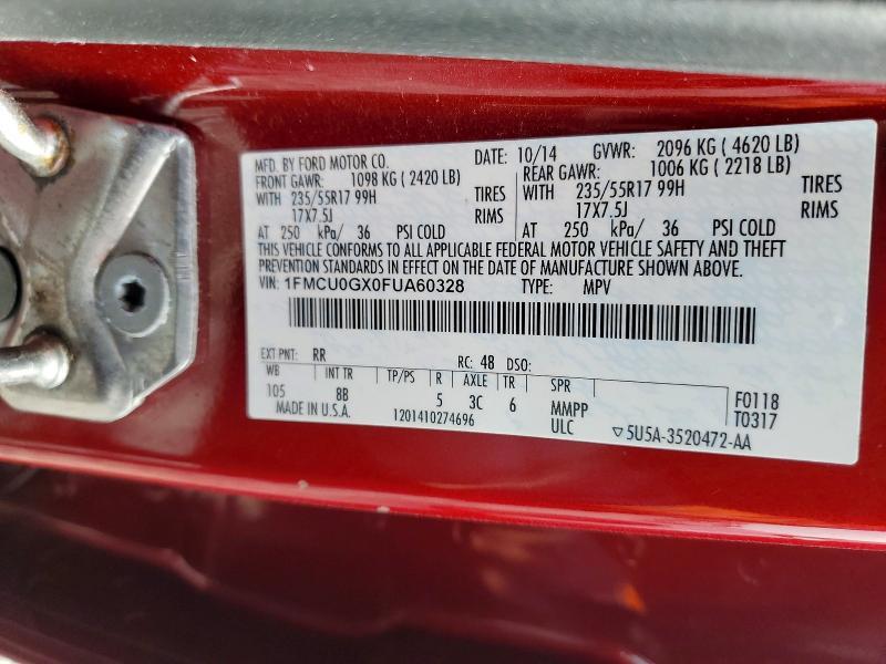 2015 Ford Escape se