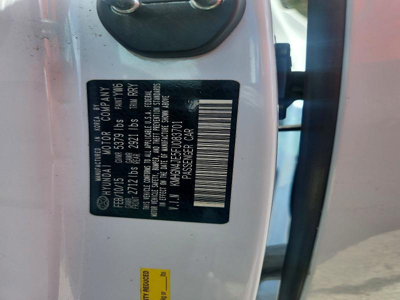2015 Hyundai Genesis 3.8l