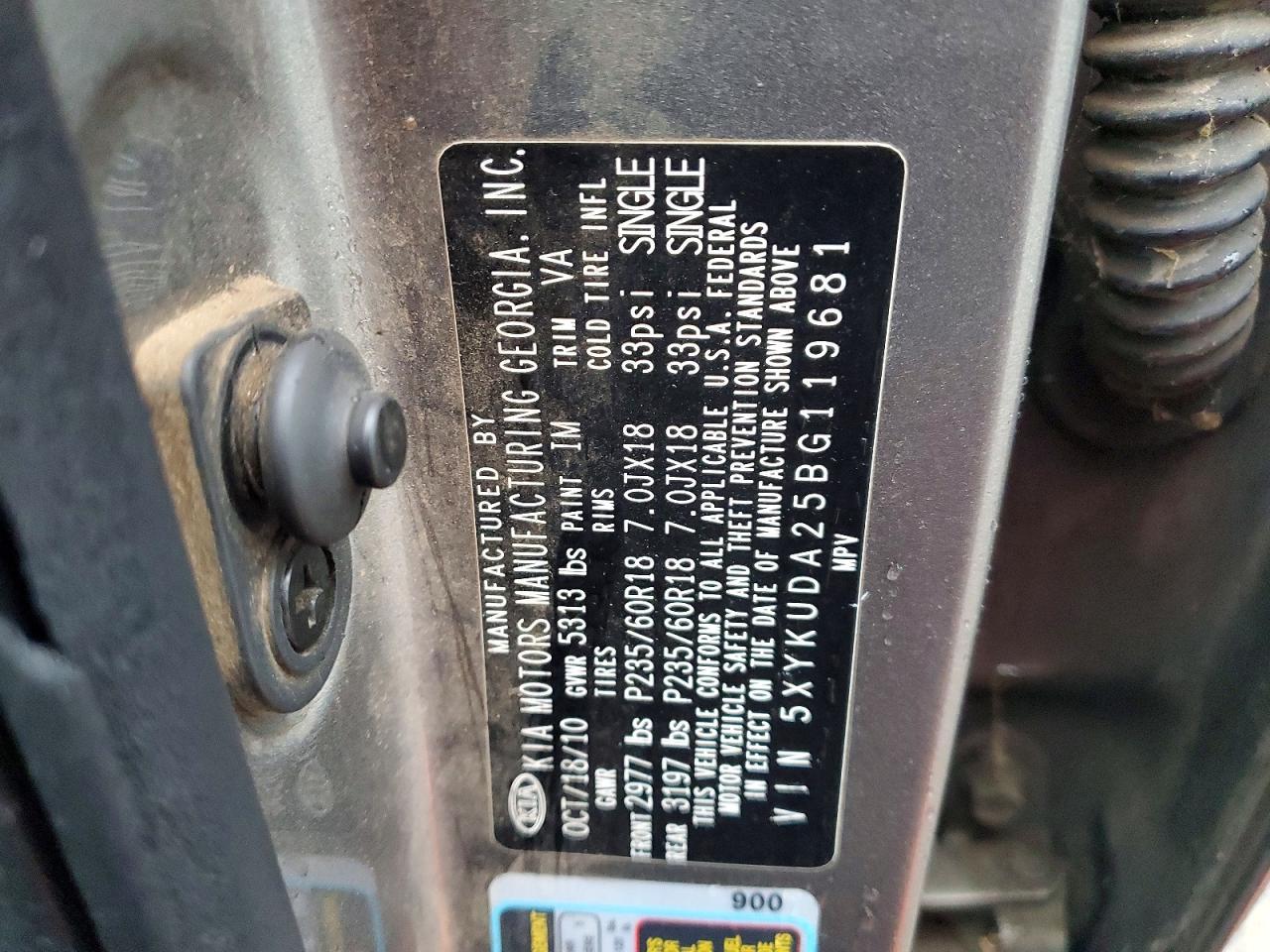 2011 KIA Sorento ex