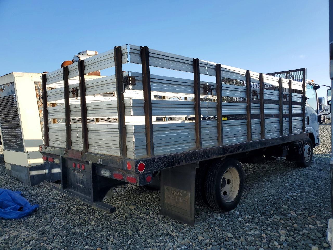 2017 Isuzu NPR HD Flatbed Truck