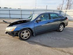 Honda salvage cars for sale: 2007 Honda Accord se