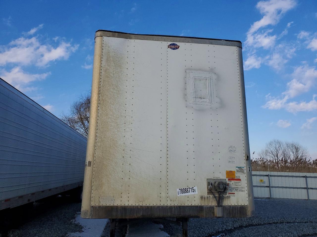 2019 Utility VS2DX DRY Van Trailer