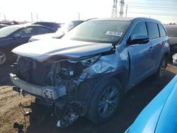 2014 Toyota Highlander xle en venta en Elgin, IL