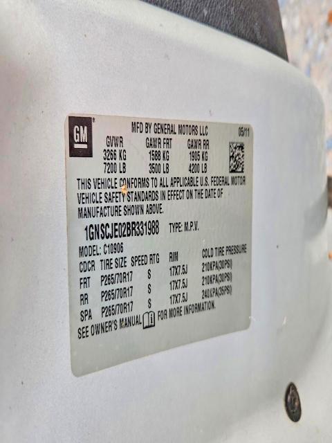 2011 Chevrolet Suburban C1500 lt