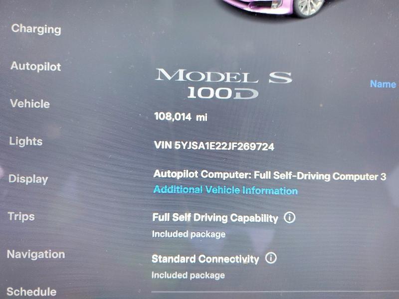 2018 Tesla Model s
