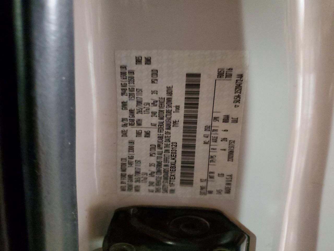 2020 Ford F150 Super cab