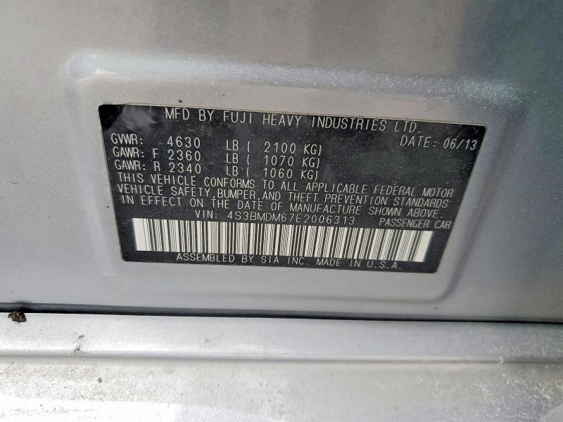 2014 Subaru Legacy 3.6r Limited