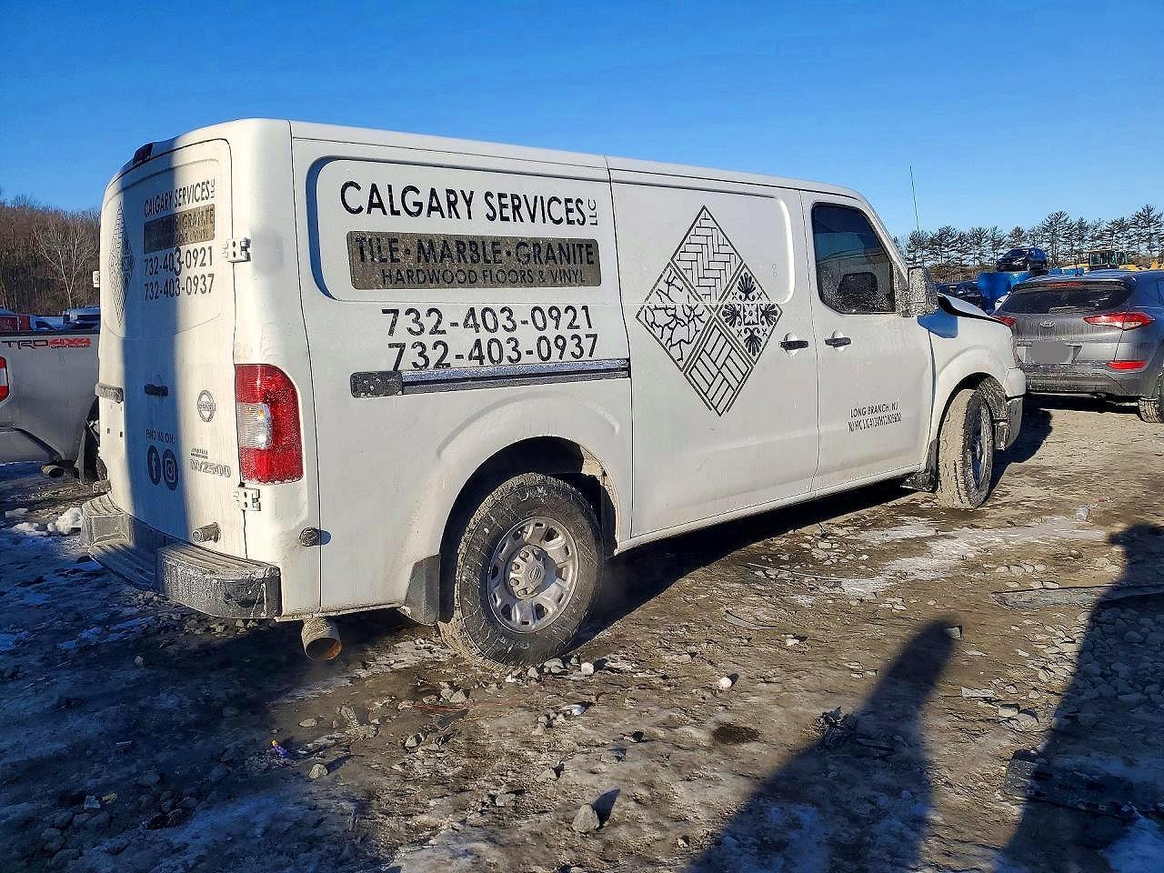 2021 Nissan NV 2500 Utility / Service Van