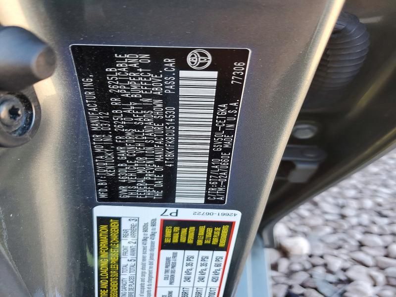 2012 Toyota Camry se