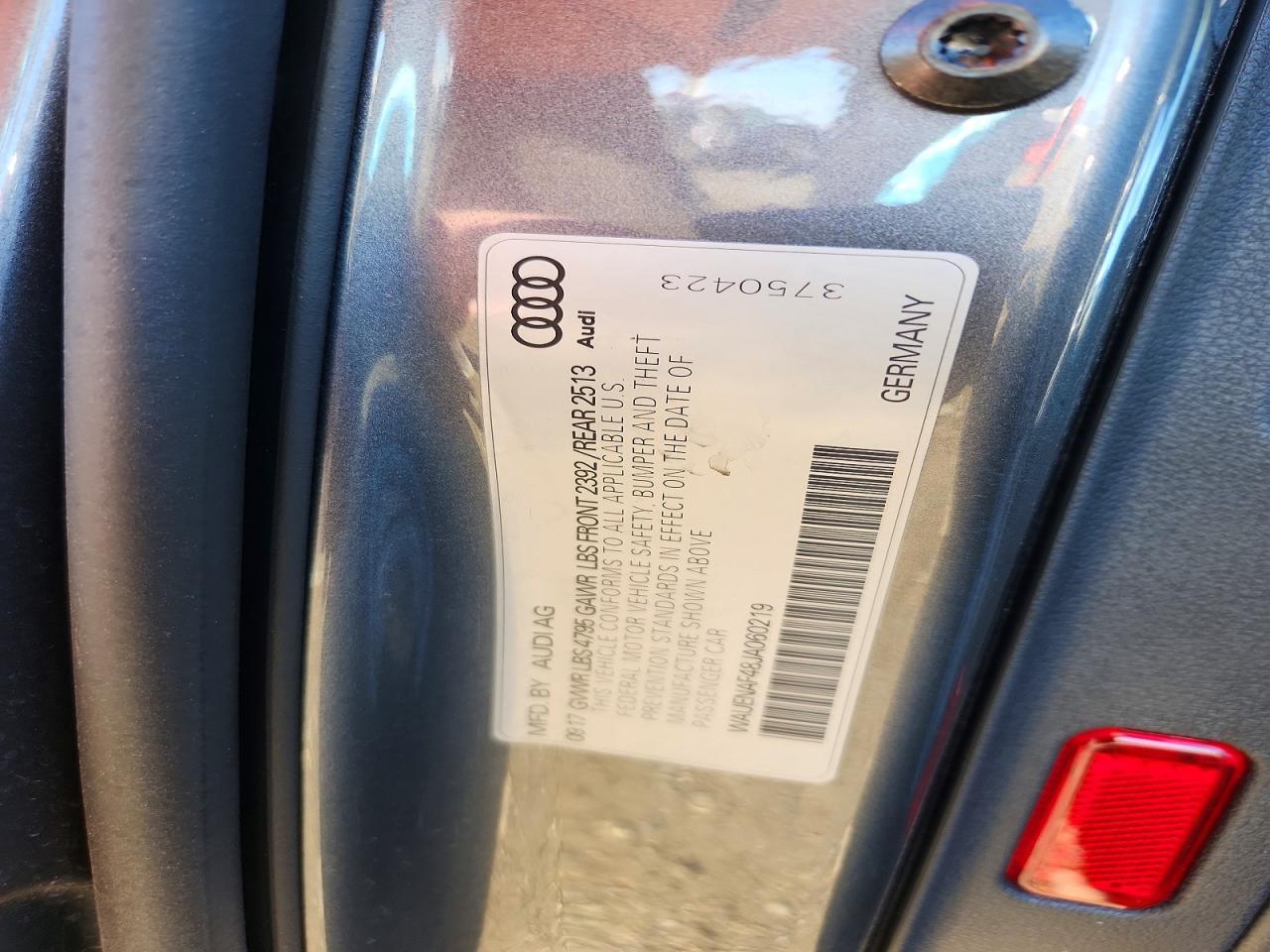 2018 Audi A4 Premium Plus