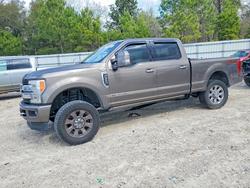 Salvage trucks for sale at Midway, FL auction: 2019 Ford F350 Super Duty